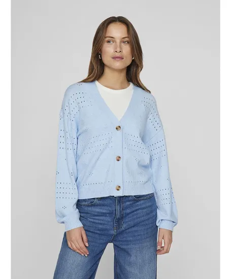 VILA Vest Ril Knit