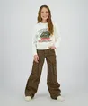 Vingino Cargo Jeans Cassie Leopard