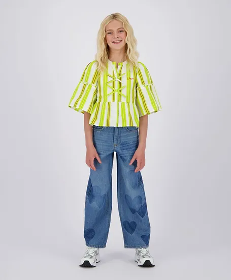 Vingino Meisjes Jeans Cassie Heart