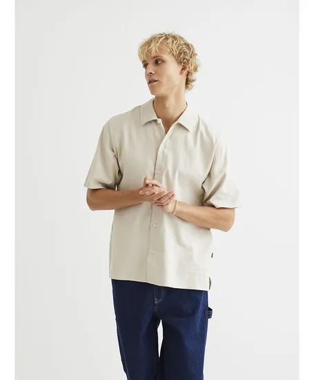 Woodbird Overhemd Banks Loose Fit