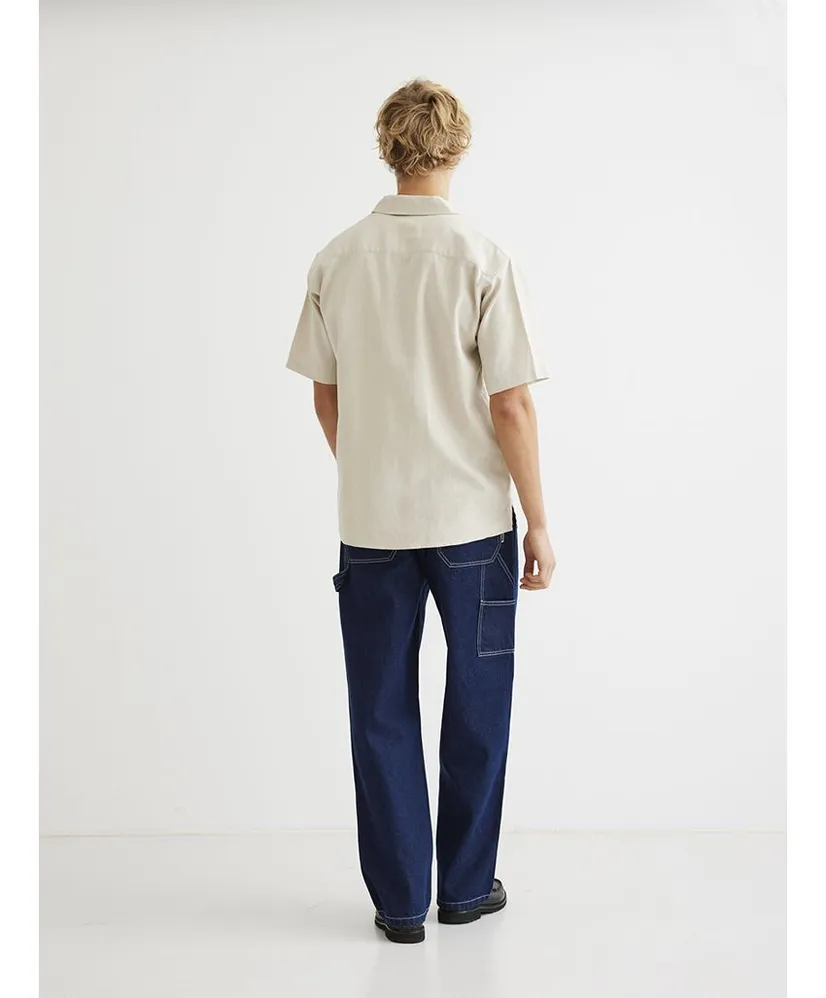 Woodbird Overhemd Banks Loose Fit