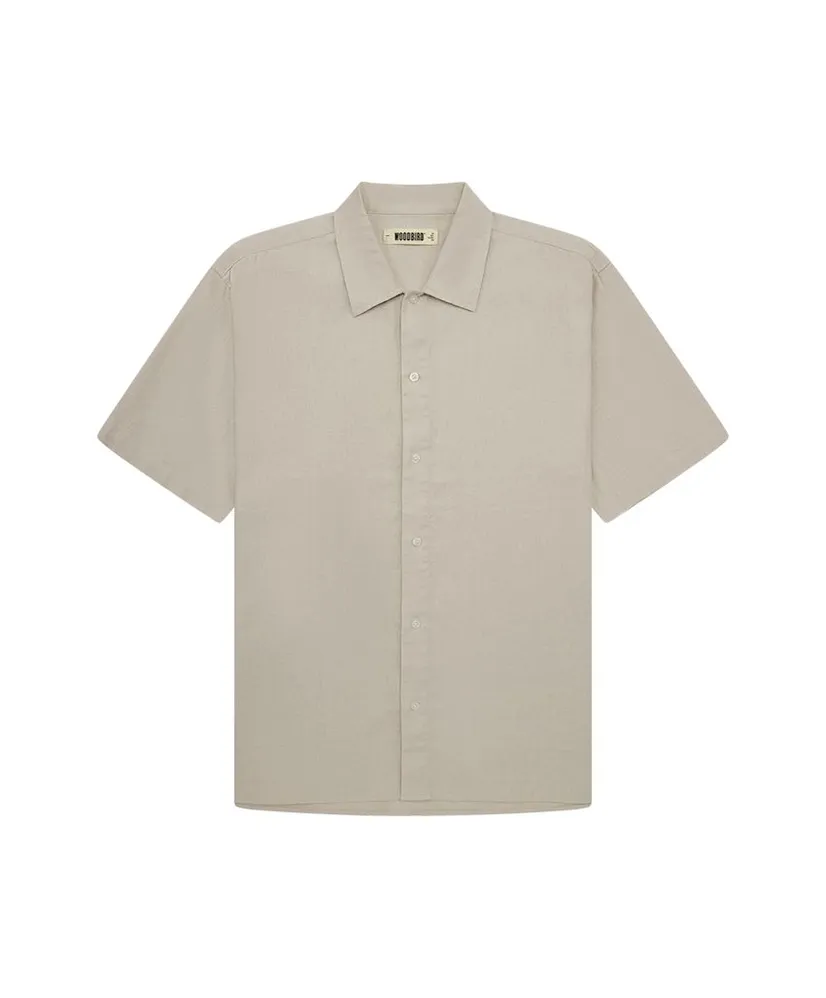 Woodbird Overhemd Banks Loose Fit
