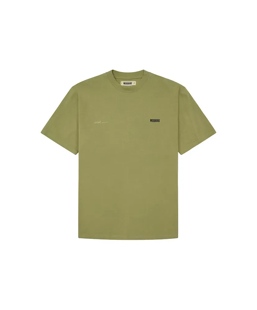 Woodbird T-shirt Baine 8410