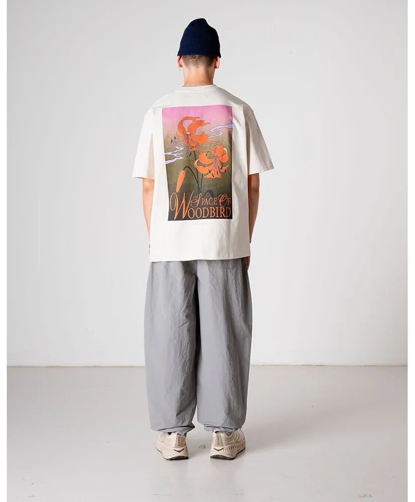 Woodbird T-shirt Baine Flower