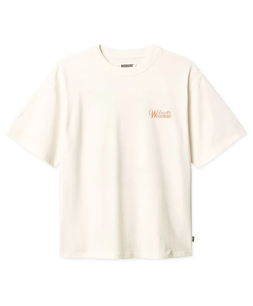 Woodbird T-shirt Baine Flower