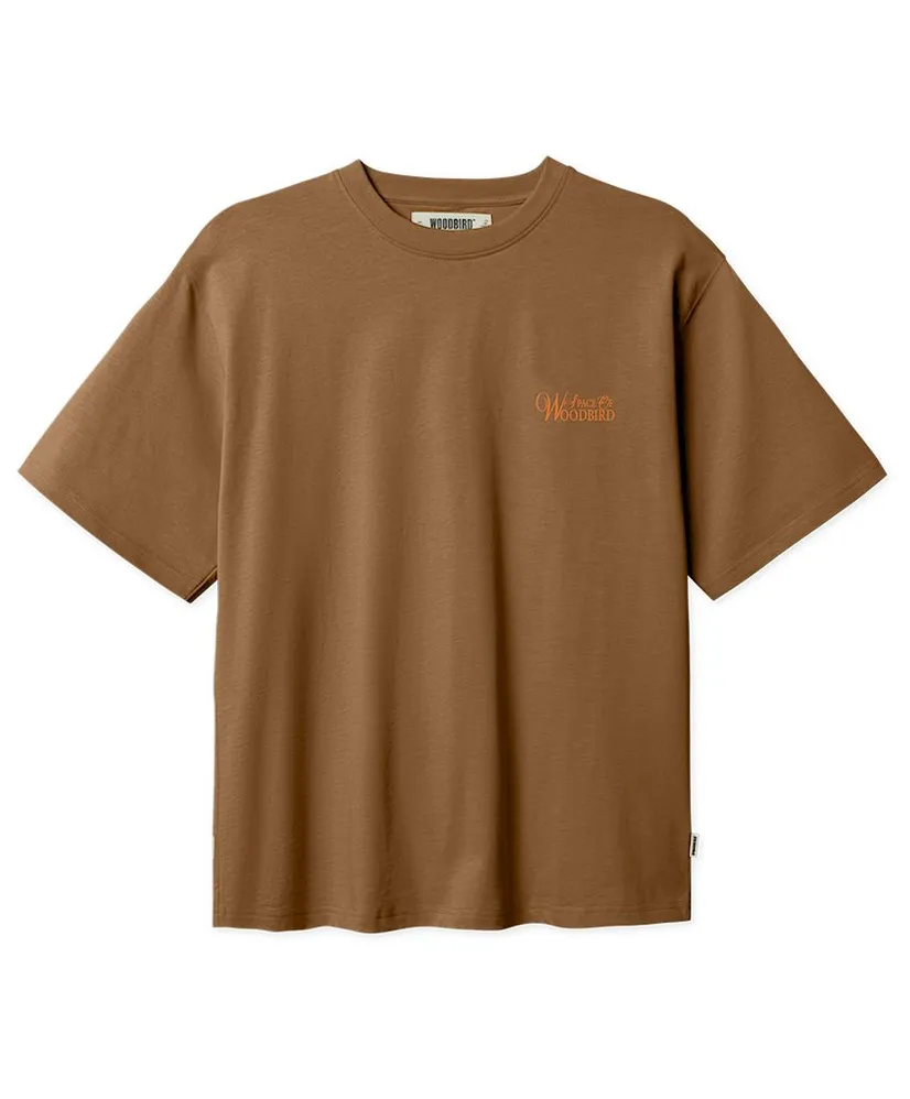 Woodbird T-shirt Baine Flower