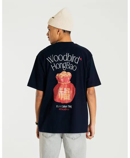 Woodbird T-shirt Baine HongBao