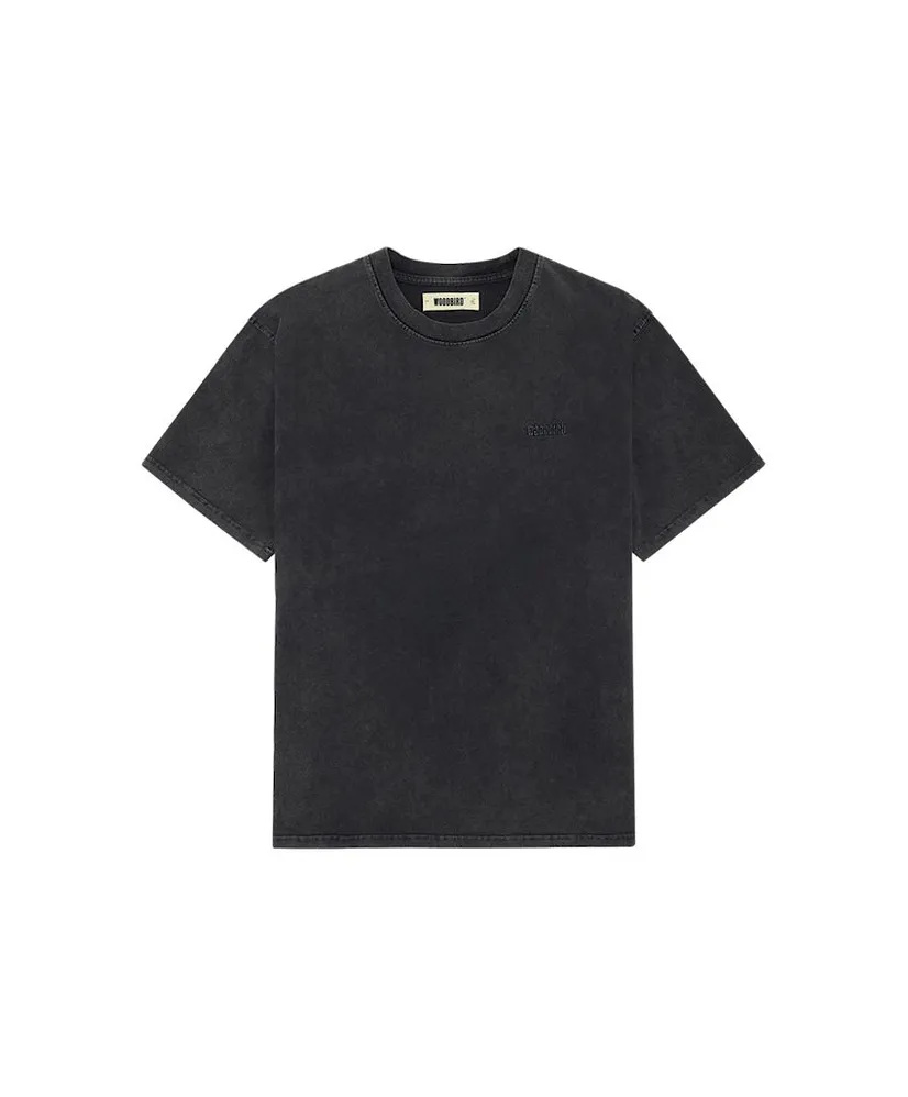 Woodbird T-shirt Baine Washed