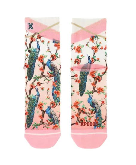 XPOOOS Sokken Peacock