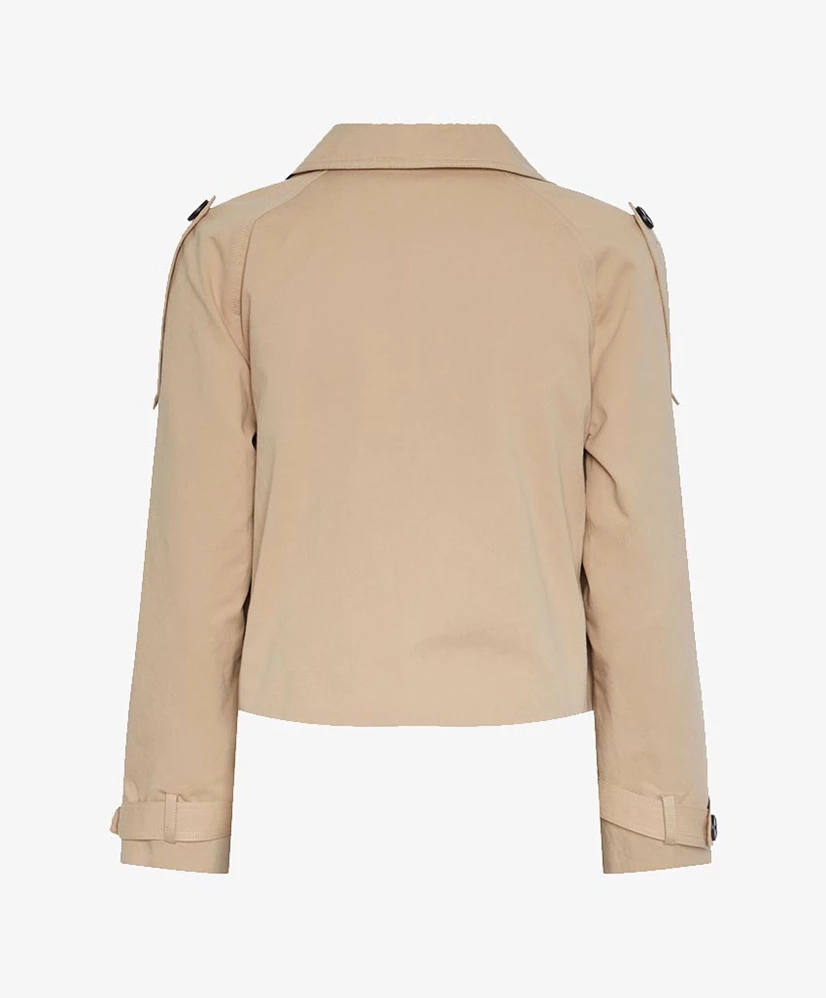 Y.A.S Trenchcoat Cropped Veneda