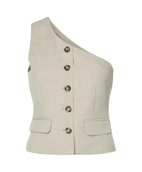 YAS Gilet One Shoulder Tava