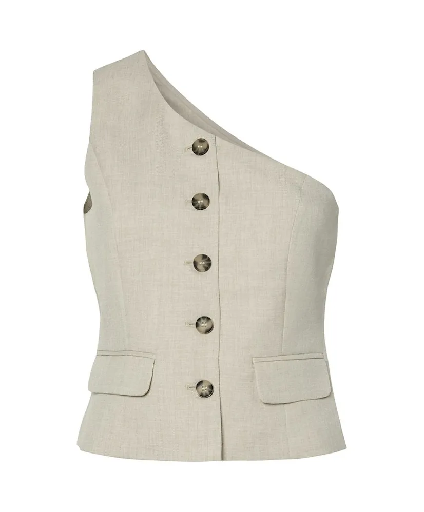 YAS Gilet One Shoulder Tava