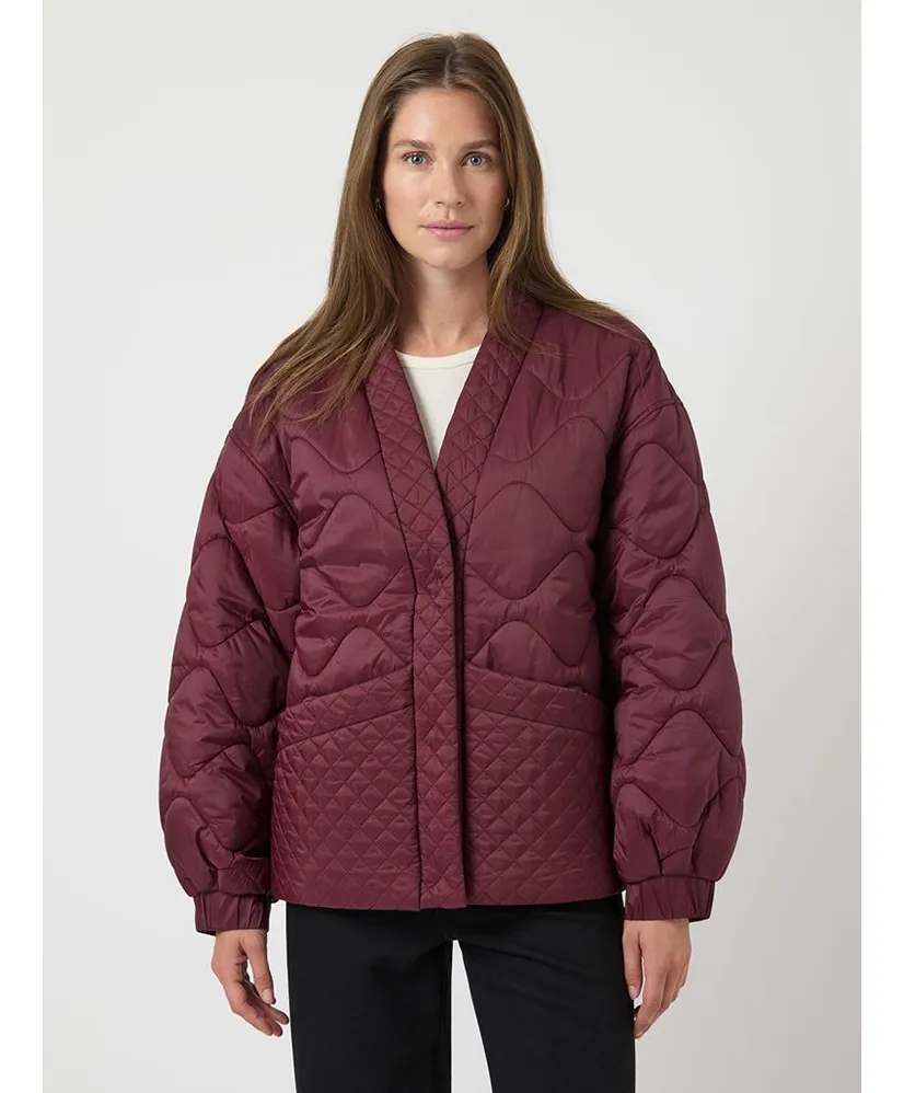 YAS Jack Jeugdig YASTUCCO LS PADDED JACKET