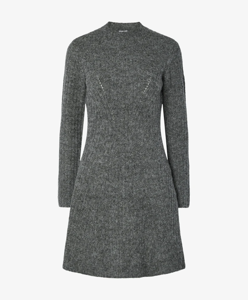 YAS Mini Jurk KM YASDOLLY LS KNIT DRESS S. NOOS