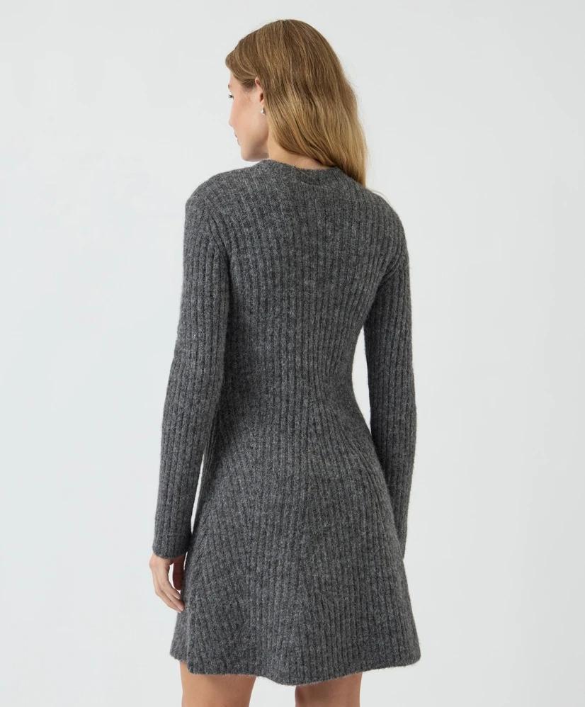 YAS Mini Jurk KM YASDOLLY LS KNIT DRESS S. NOOS