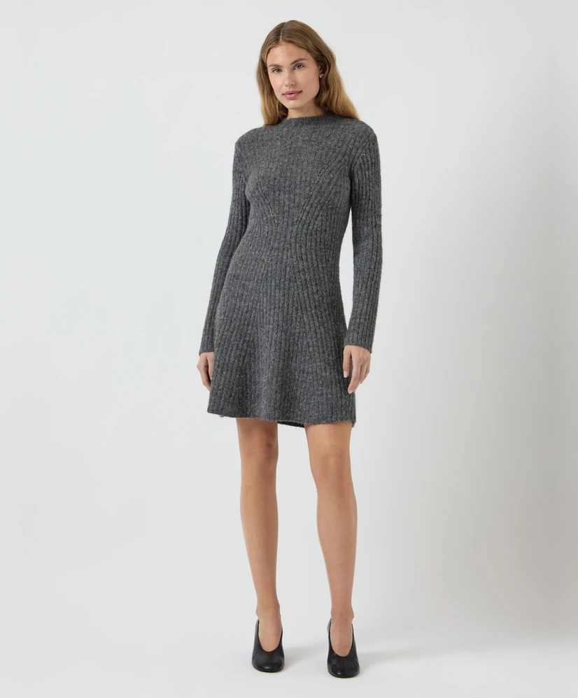 YAS Mini Jurk KM YASDOLLY LS KNIT DRESS S. NOOS