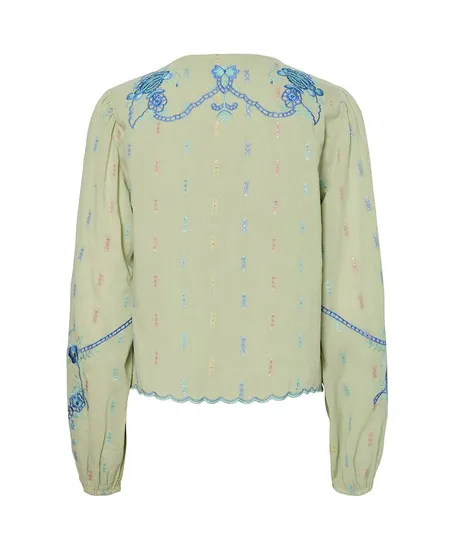 YAS Vest Lia Embroidery