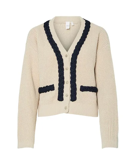 YAS Vest LM YASARINA LS KNIT CARDIGAN S.