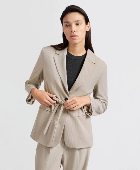 YAYA Blazer Pinstripe Oversized Fit