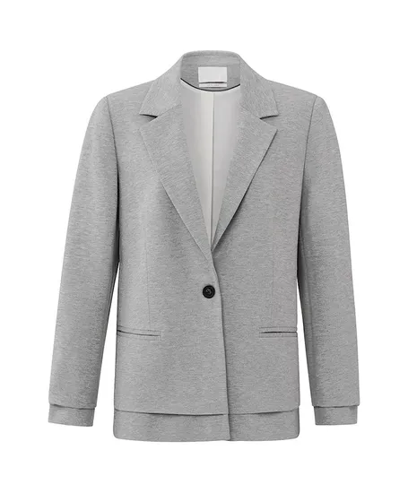 YAYA Blazer Soft Melange Seam