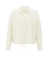 YAYA Blouse Batwing Edges
