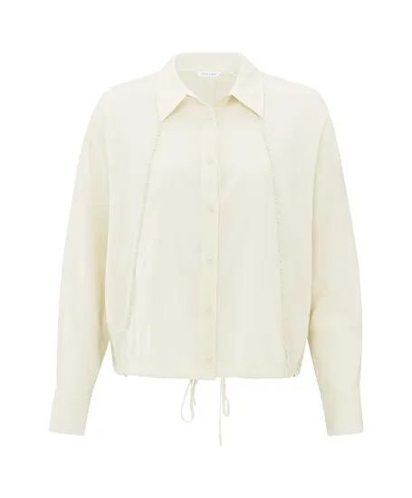 YAYA Blouse Batwing Edges