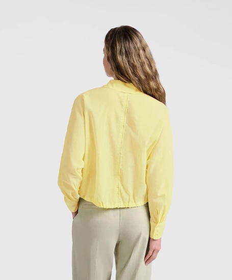 YAYA Blouse Batwing Edges