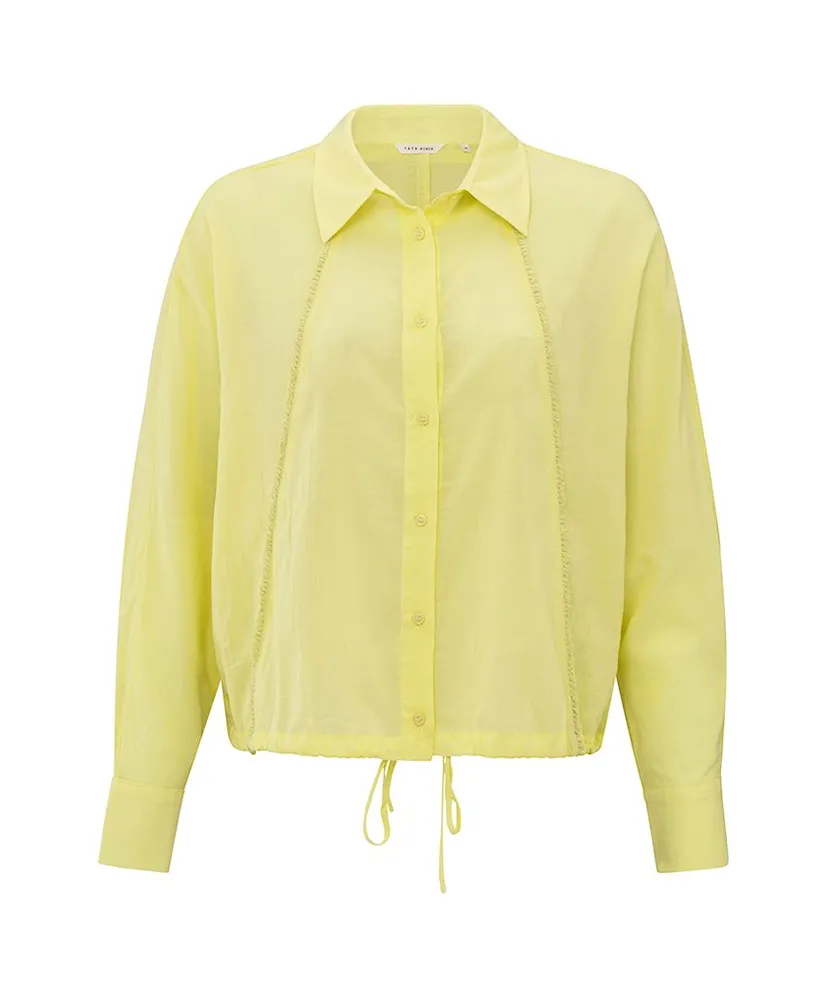 YAYA Blouse Batwing Edges