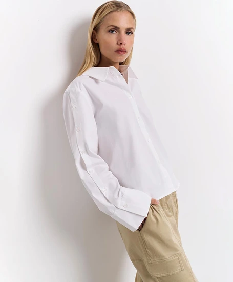 YAYA Blouse Button Detail