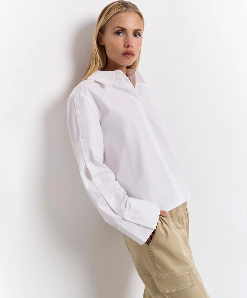 YAYA Blouse Button Detail