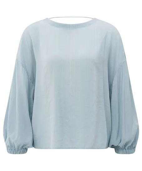 YAYA Blouse Crinkle Low Back