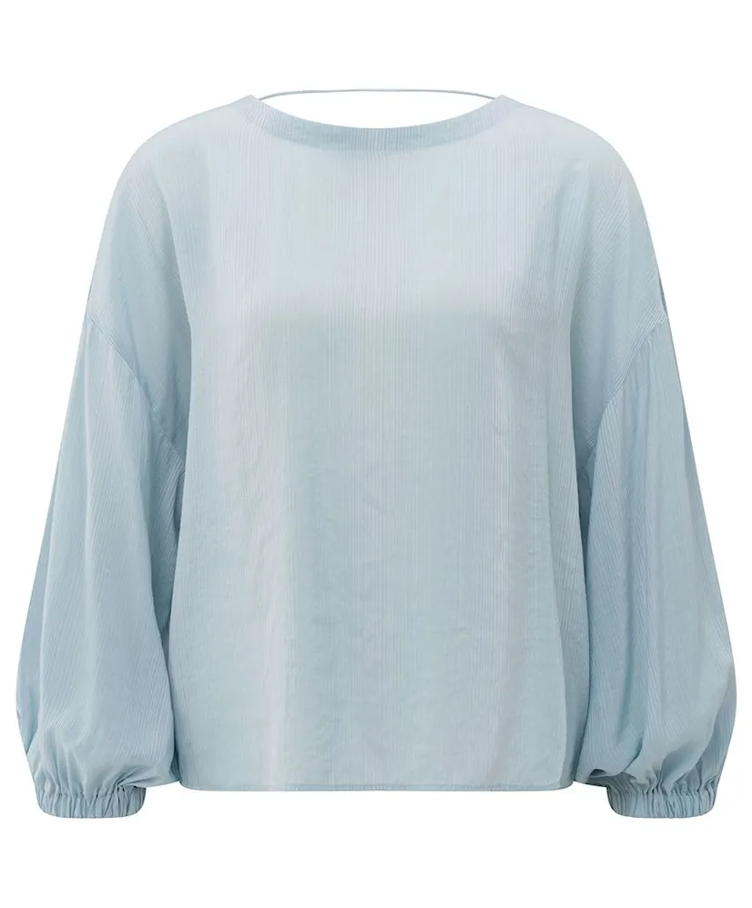 YAYA Blouse Crinkle Low Back