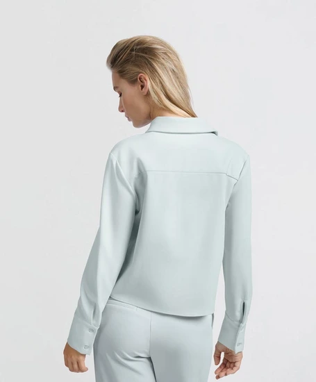 YAYA Blouse Cropped Pocket