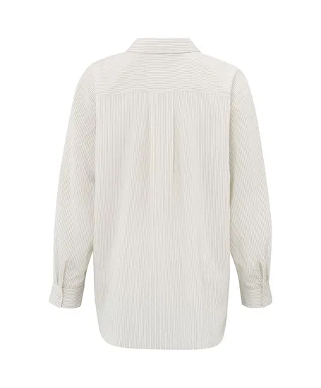 YAYA Blouse Flowy Pinstripe