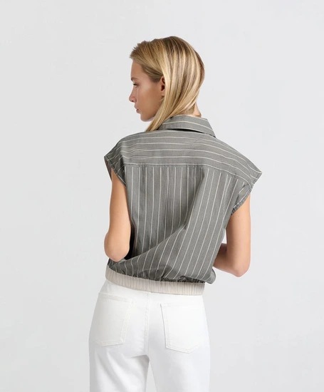 YAYA Blouse Gestreept