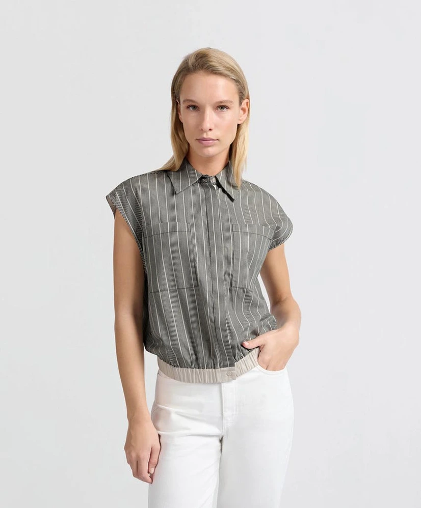 YAYA Blouse Gestreept