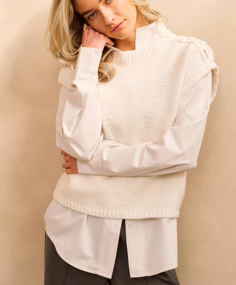 YAYA Blouse High Neck