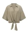 YAYA Blouse Knotted Detail