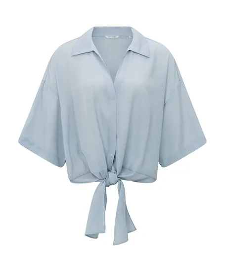 YAYA Blouse Knotted Detail