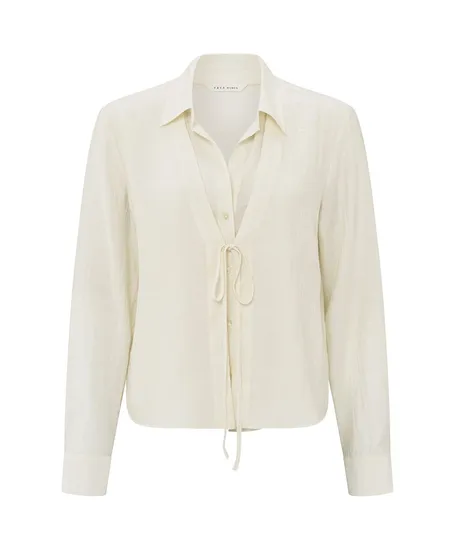 YAYA Blouse Layered Texture
