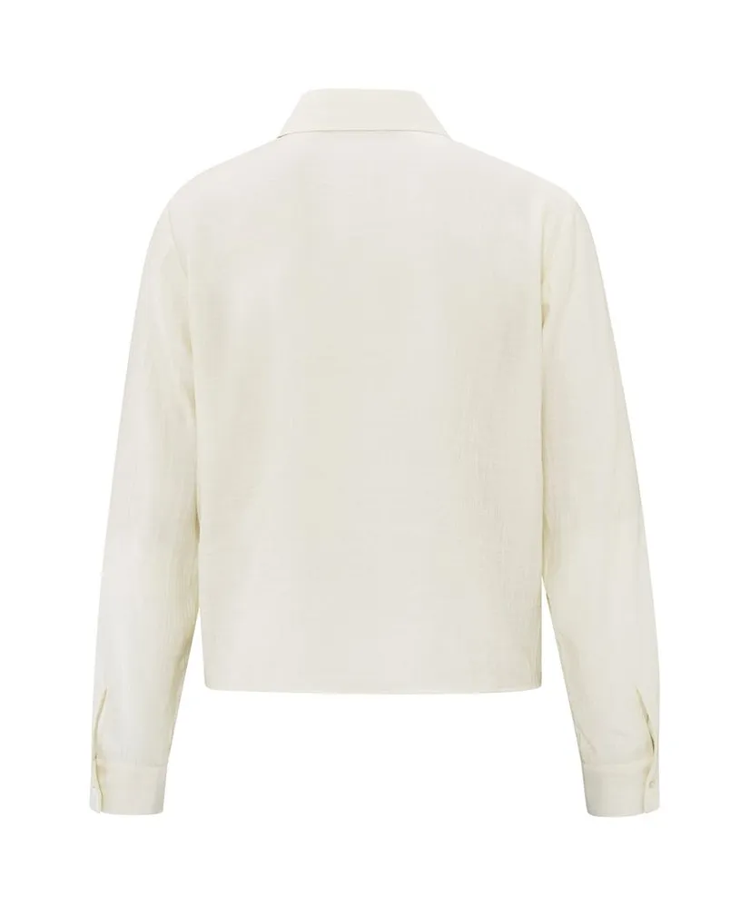 YAYA Blouse Layered Texture