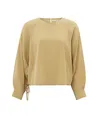 YAYA Blouse Raglan Drawcord