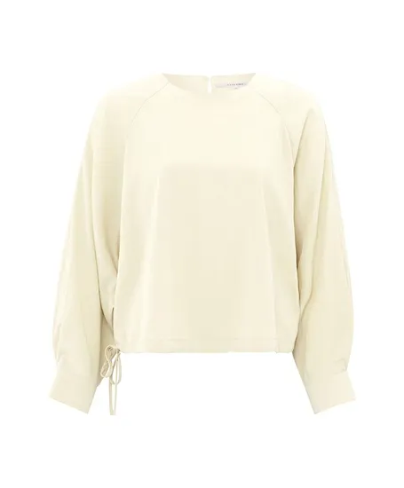 YAYA Blouse Raglan Drawcord