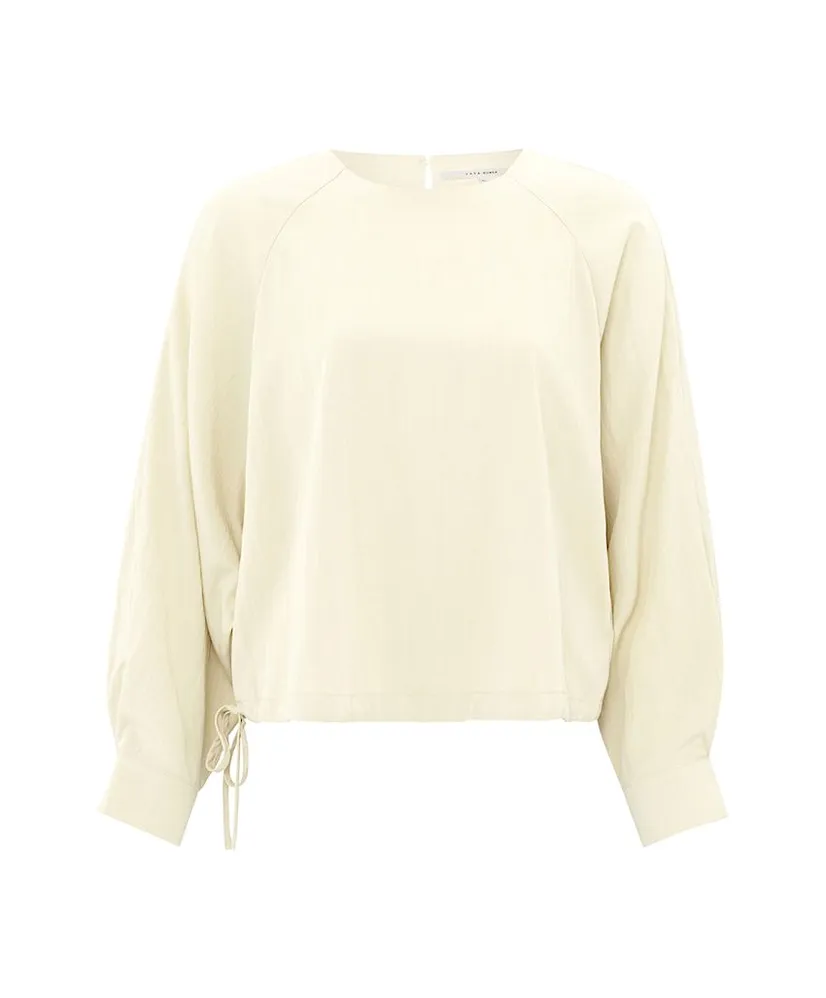 YAYA Blouse Raglan Drawcord
