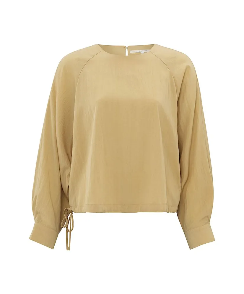 YAYA Blouse Raglan Drawcord