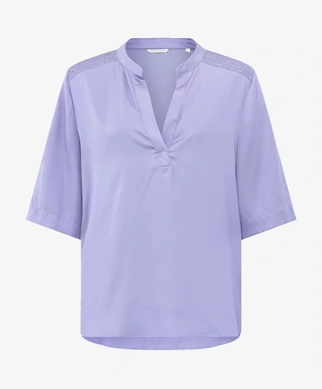 YAYA Blouse Satin V-neck