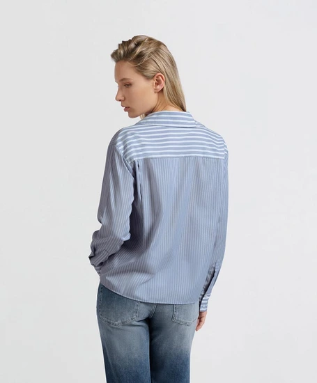 YAYA Blouse Stripe Mix