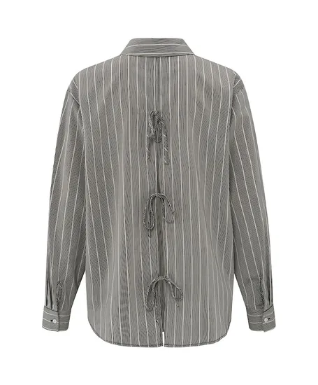 YAYA Blouse Striped Bows