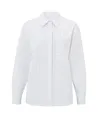 YAYA Blouse Striped Cuff Tape