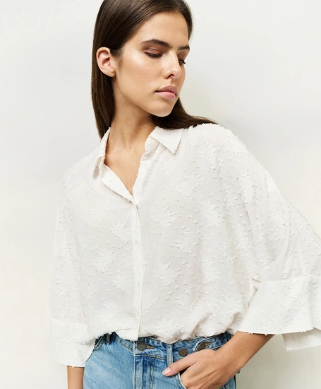 YAYA Blouse Woven-In Details